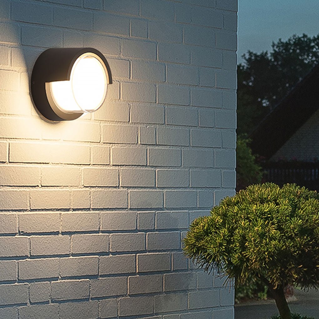 Modern Outdoor Wall Lights Round & Square Waterproof Designs for Gardens & Villas