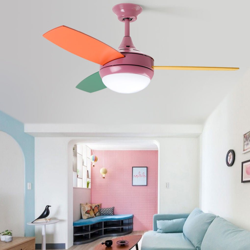 Modern Variable Frequency 6-gear Wind Speed Ultra Silent Kids Ceiling Fan