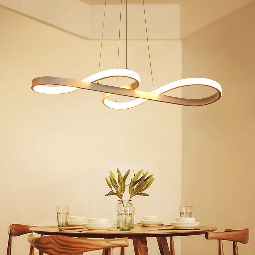 Ribbon LED Pendant Light Nordic Geometrical Linear Kitchen Lighting Dining Lighting Ceiling Lights