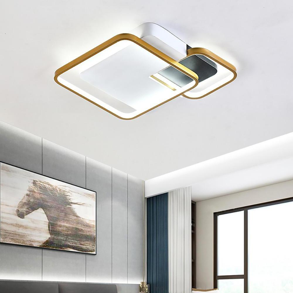 Multiple Square Circular LED Nordic Flush Mount Lighting Ceiling Lights