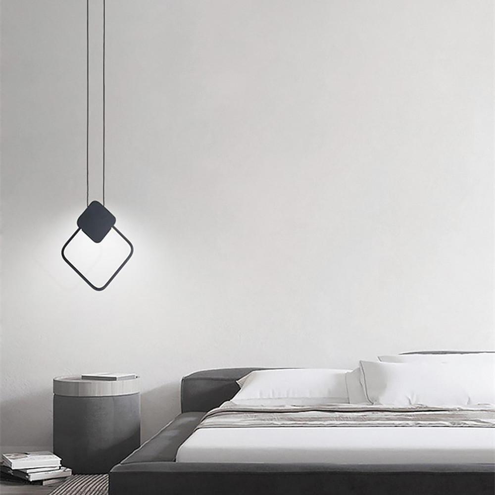 Geometric Shaped Dimmable LED Modern Pendant Light Hanging Lamp Island Lights