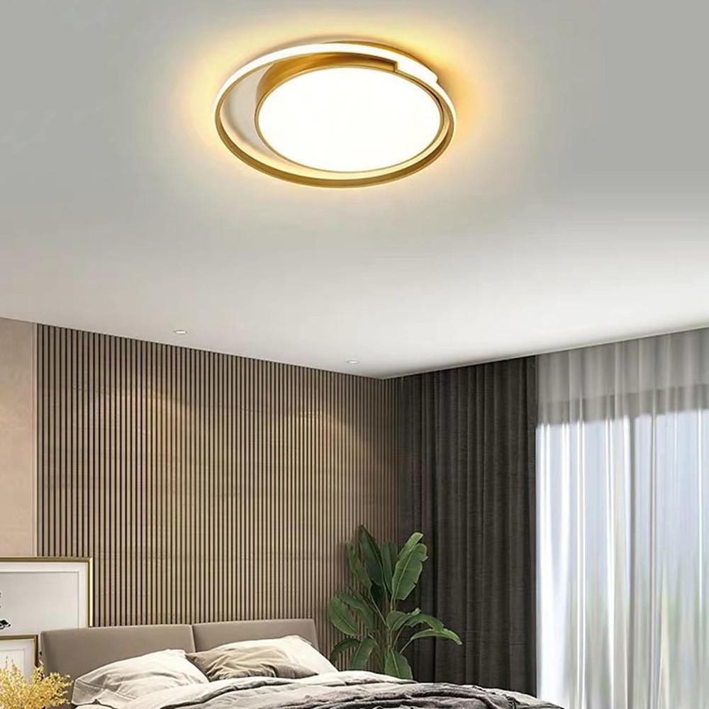 Circular Flush Mount Ceiling Light Minimalist LED Light