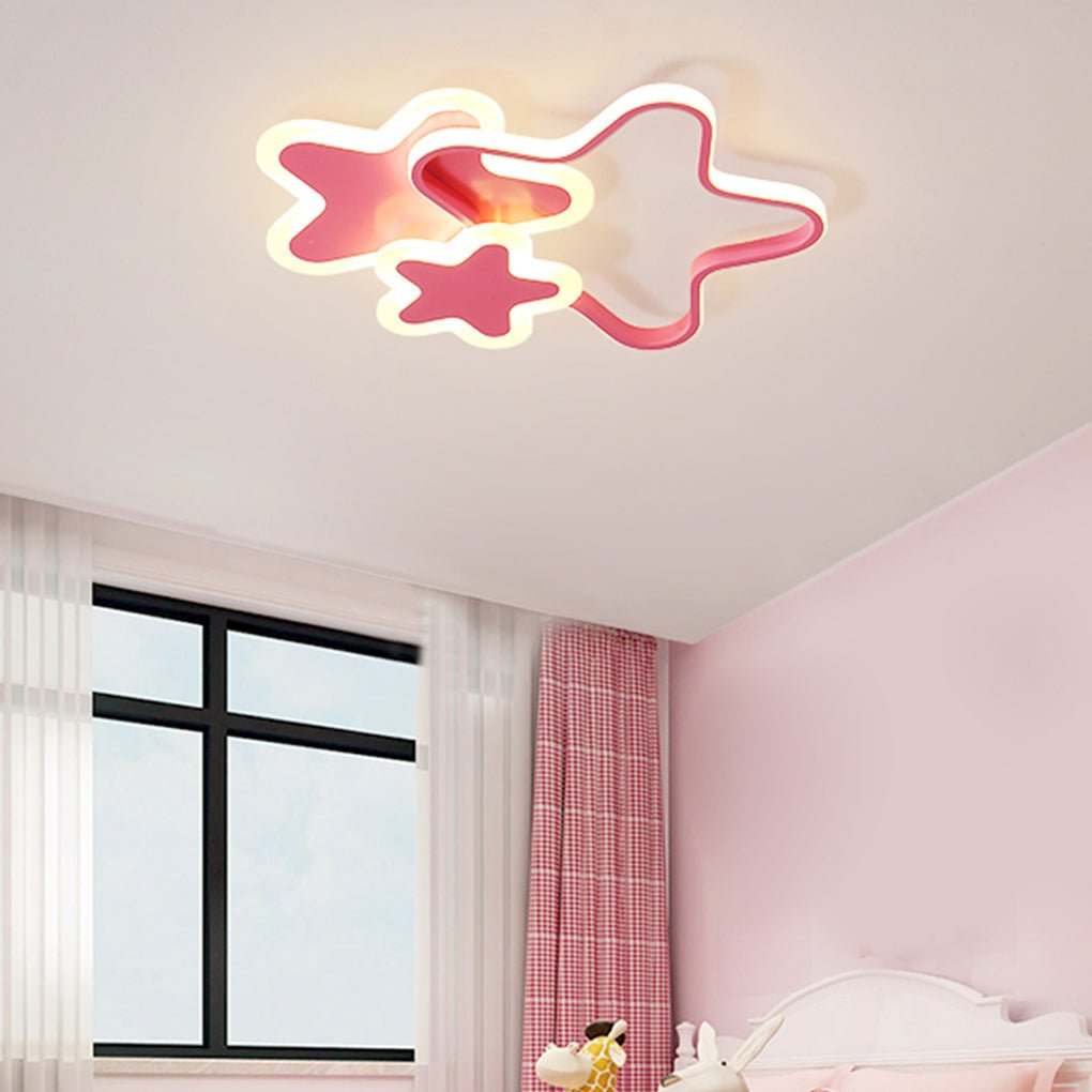 Nordic Creative Cartoon Ceiling Lamp for Bedroom Children's Room