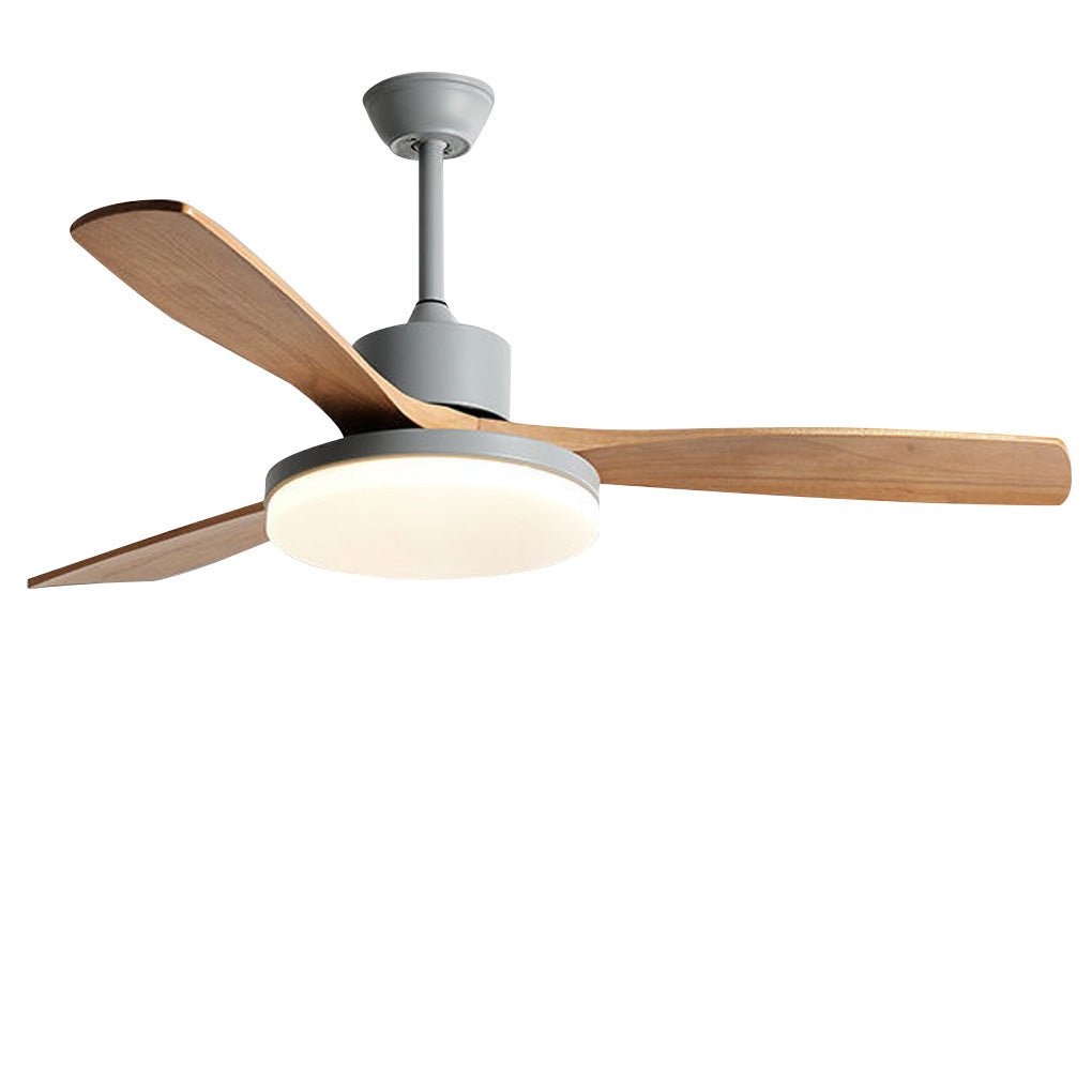 Nordic Frequency Conversion Dimmable LED Ceiling Fan Lamp with Remote Control