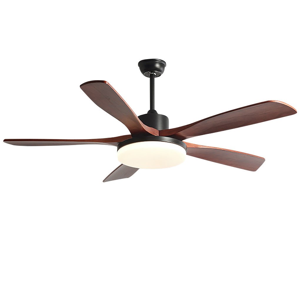 Nordic Frequency Conversion Dimmable LED Ceiling Fan Lamp with Remote Control