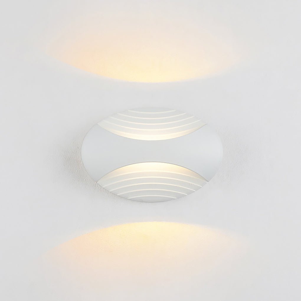 Nordic Minimalist Creative Waterproof LED Background Wall Sconces