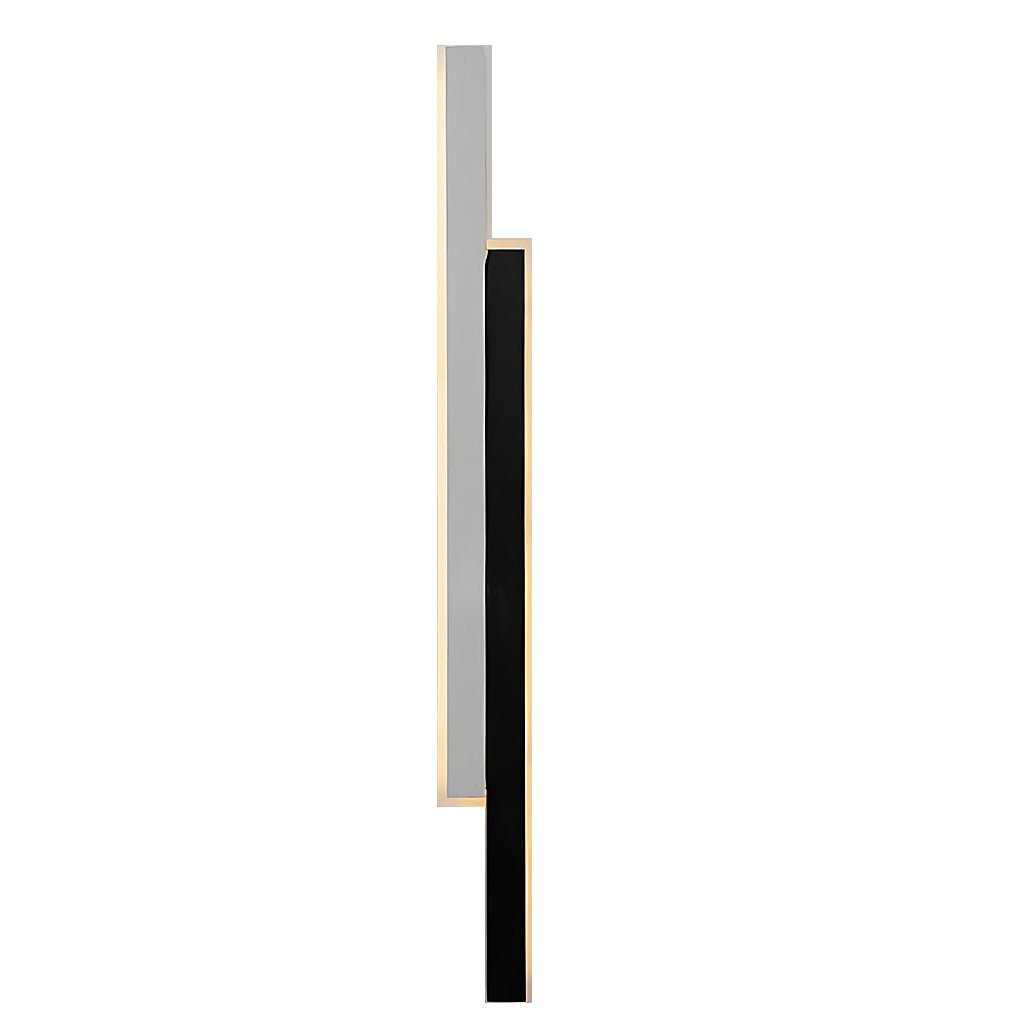 Nordic Minimalist Double Long Strip LED Wall Lamp for Living Room Bedside Aisle