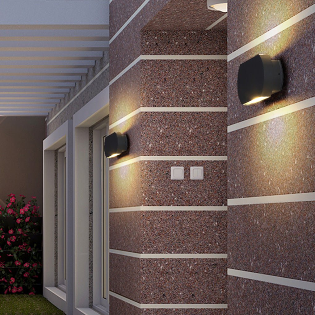 Nordic Minimalist Outdoor LED Waterproof Wall Light for Villa Courtyard Aisle