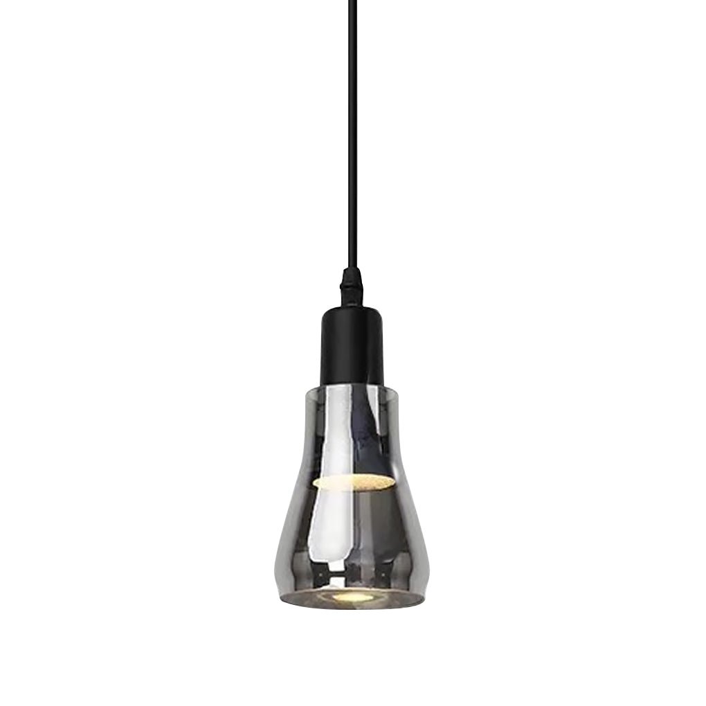 Nordic Minimalist Shadow Glass Pendant Light LED Hanging Lighting for Living Room Bar