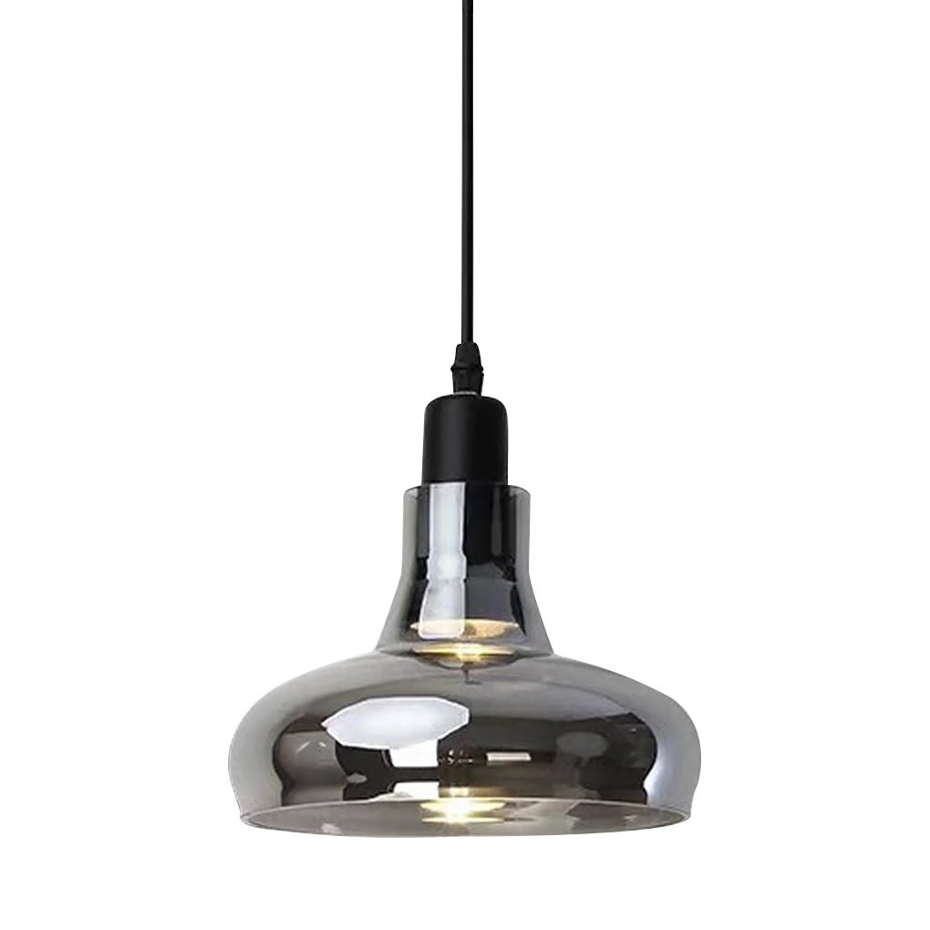 Nordic Minimalist Shadow Glass Pendant Light LED Hanging Lighting for Living Room Bar