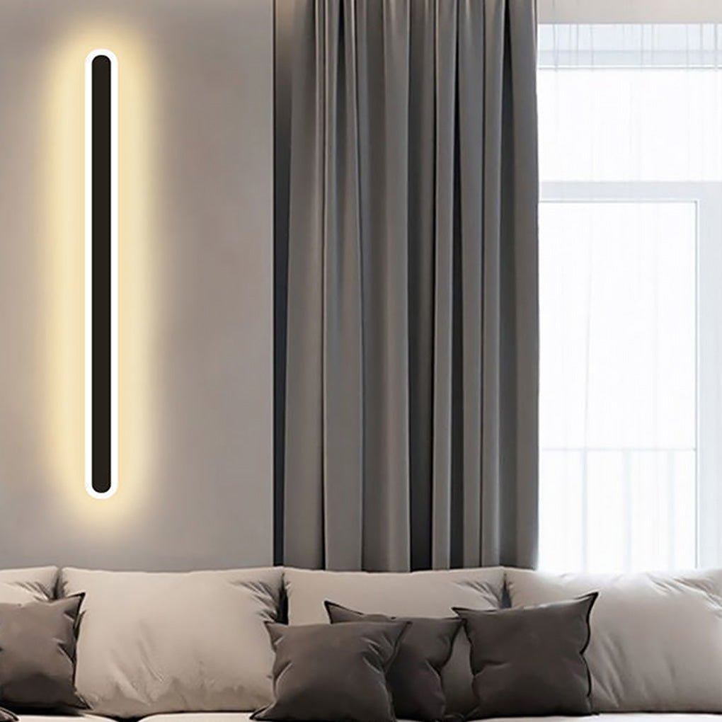 Nordic Minimalist Strip LED Aisle Bedside Living Room Background Wall Sconces