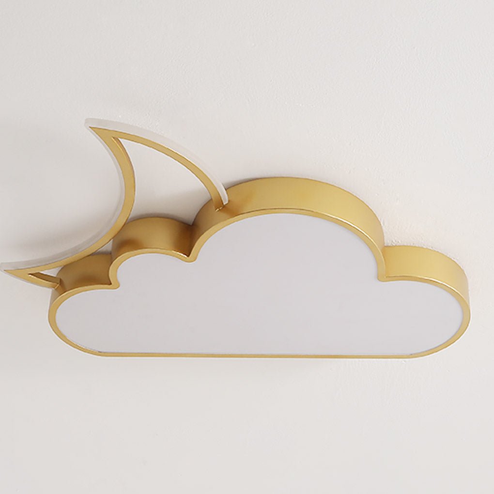 Nordic Modern Cartoon Cloud LED Flush Mount Ceiling Light Creative Kids Room and Bedroom Lighting