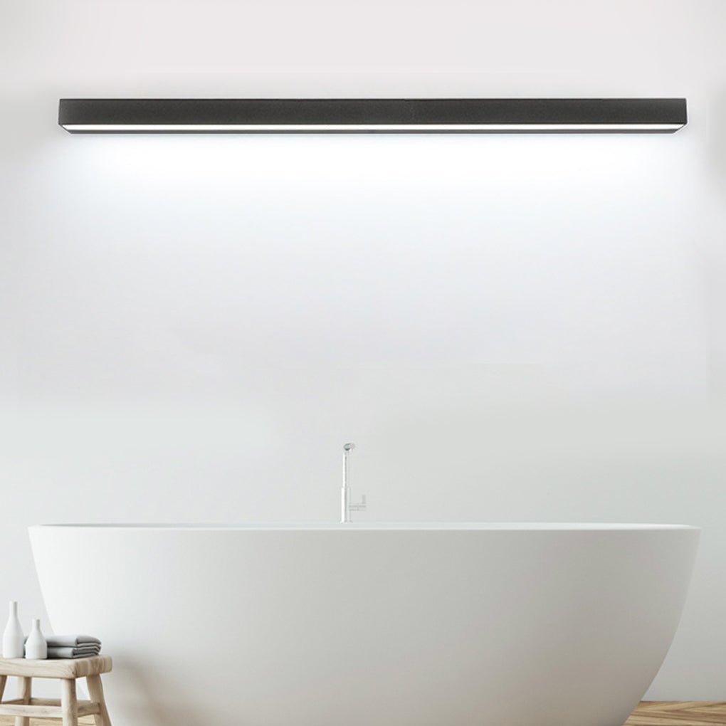 20''/24''/28'' Rectangle LED Bathroom Vanity Light with Downlight Design