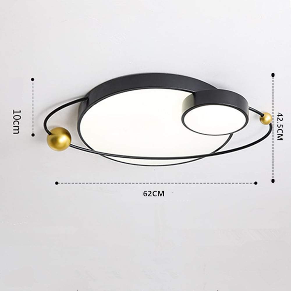 Circle Globes Flush Mount Ceiling Light LED Dimmable Light