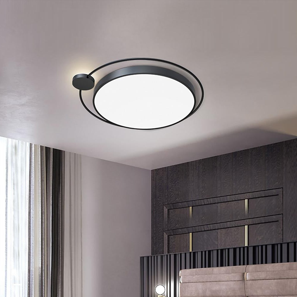 Circular Dimmable LED Nordic Flush Mount Light Ceiling Light Fixtures