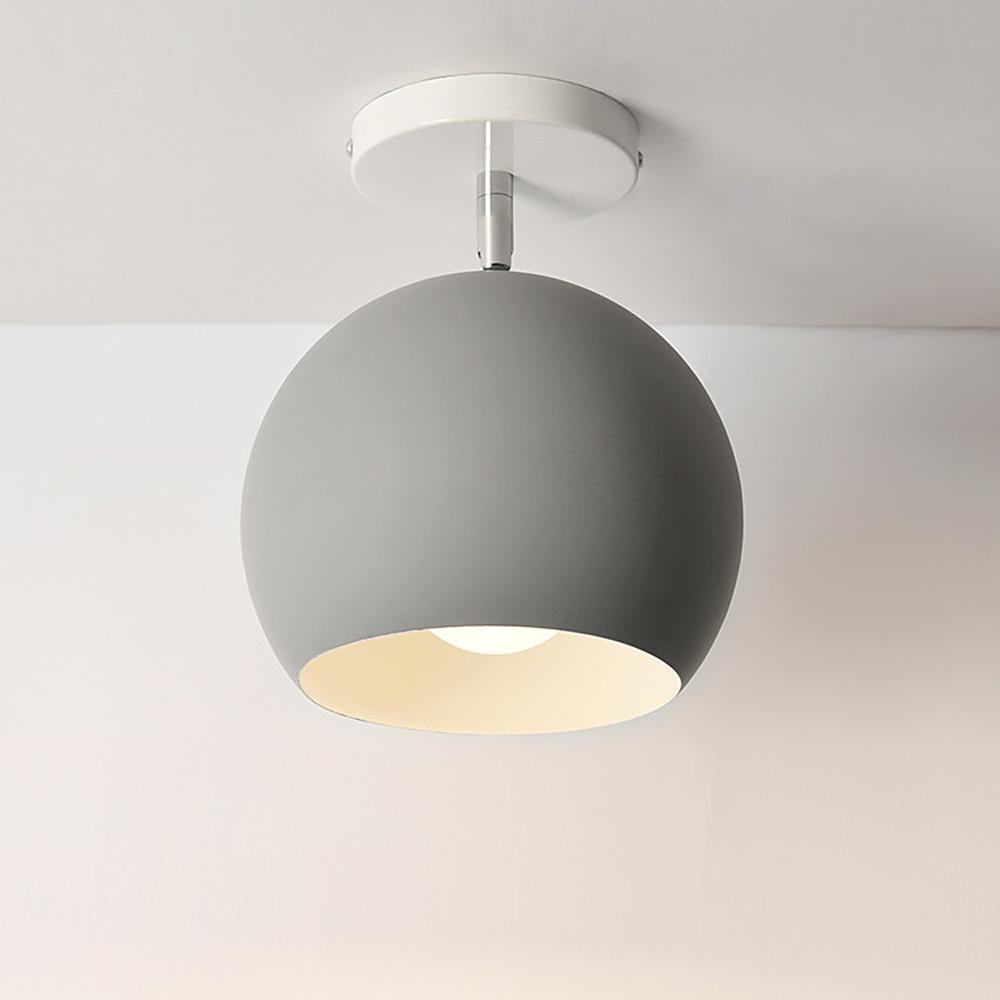 3 Overlapping Ovals LED Ceiling Light Flush Mount Metal Light