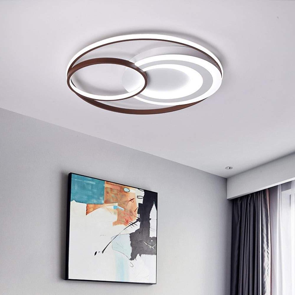 3 Rings Dimmable LED Modern Ceiling Lights Flush Mount Lighting Ceiling Lamp