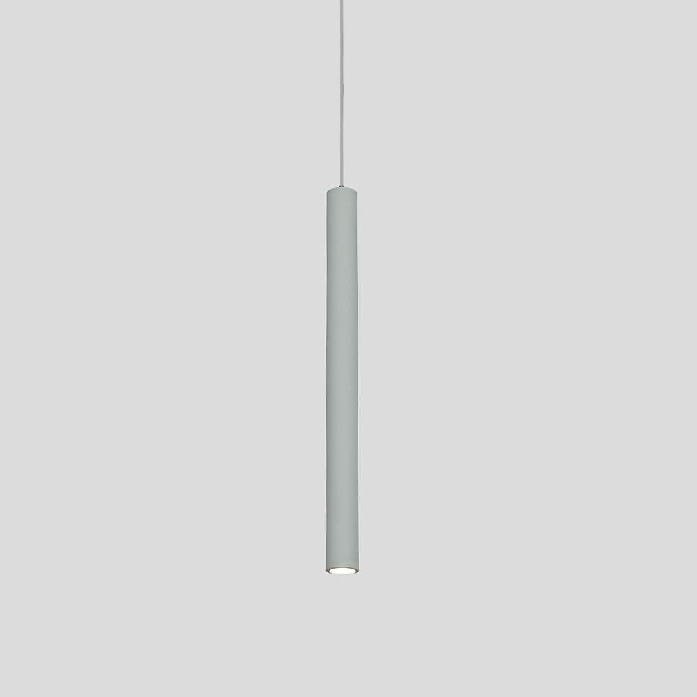 Thin Stick Shaped Black Pendant Light with Downlight Integrated LED Light