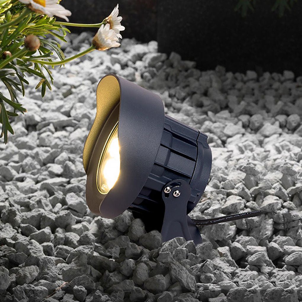 Outdoor Ground Fixed LED Spot Lights Waterproof Landscape Lighting for Villa Courtyard