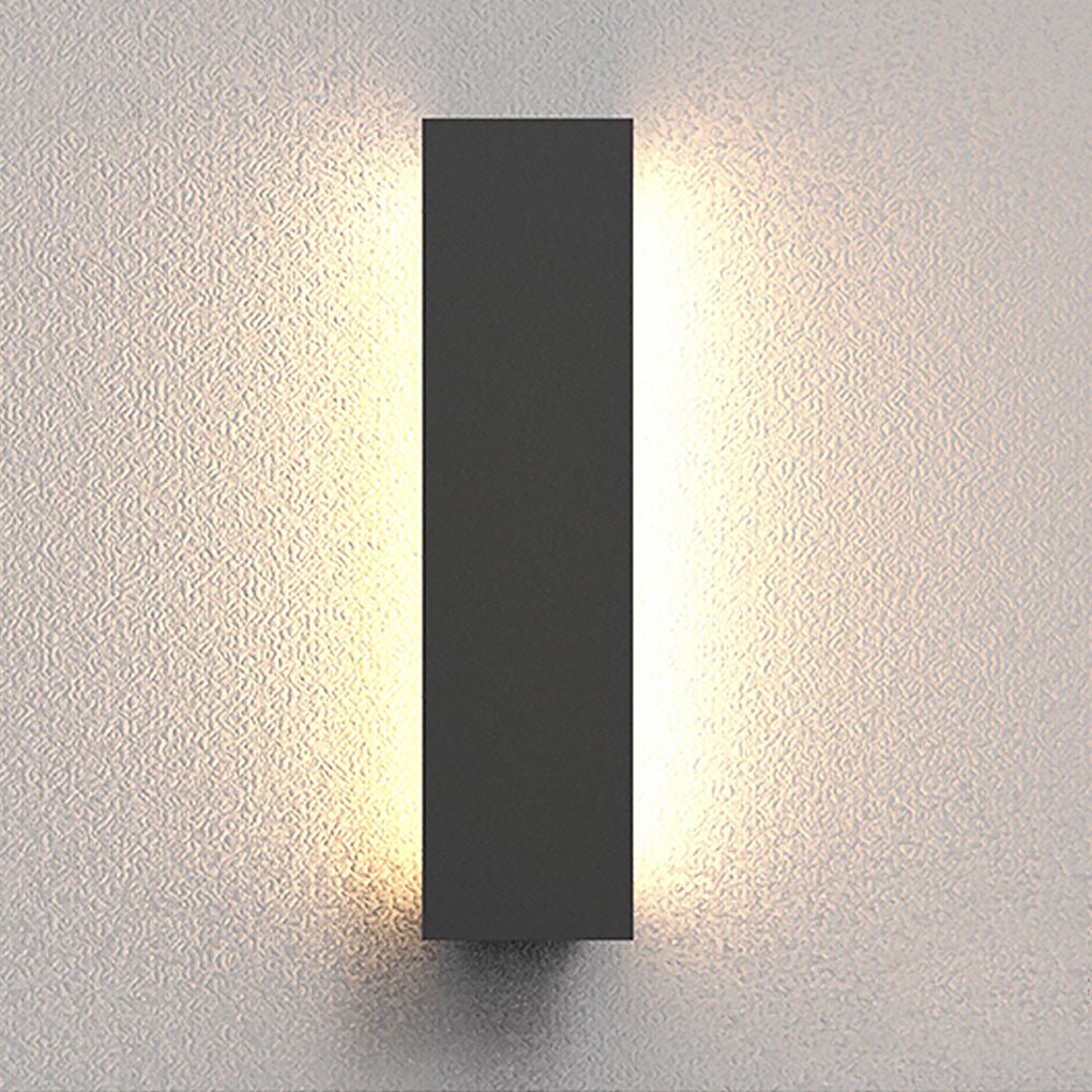 Outdoor Modern Waterproof Long Strip Bright LED Wall Light for Villa Courtyard