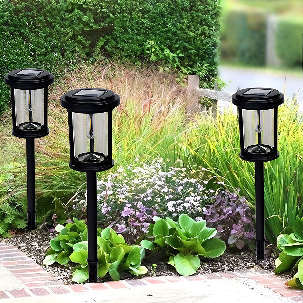 Outdoor Solar Post Lights Pathway Lights Garden Lights Waterproof Landscape Lighting