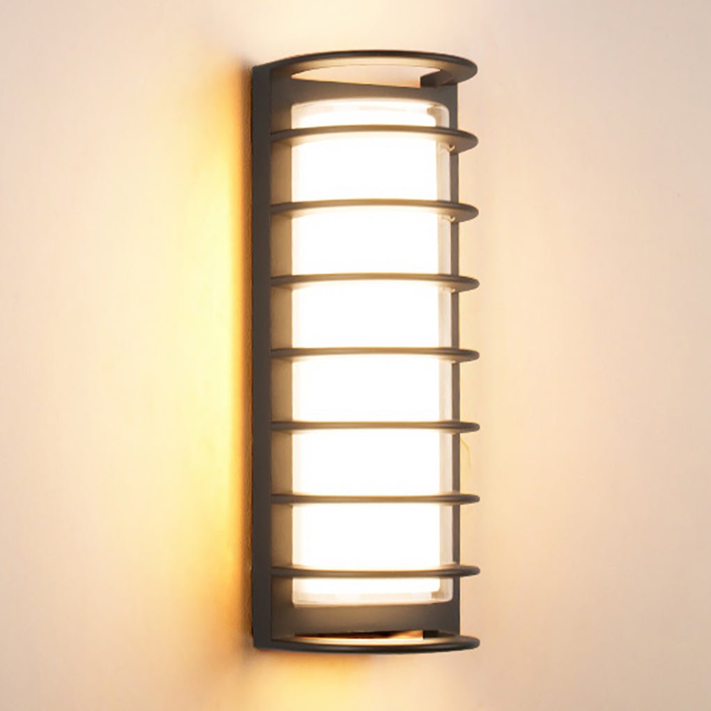 Outdoor Waterproof Double-layer Lampshade Gate Column Exterior Wall Sconces