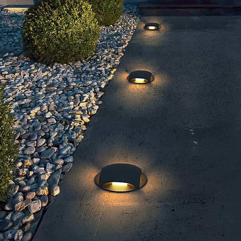 Outdoor Waterproof Embedded Landscape Decorative Lamp Side Lighting Ground Lights