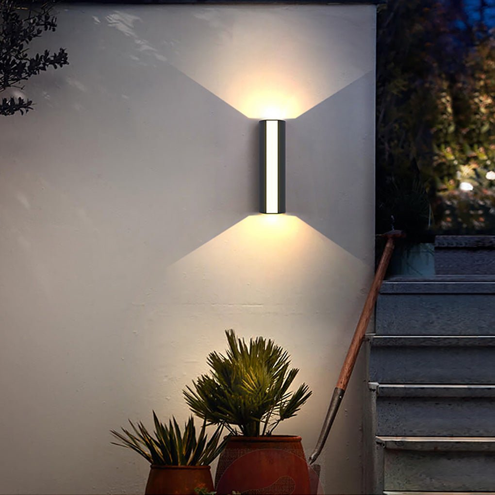 Outdoor Waterproof LED Exterior Wall Lights for Courtyard Garden Fence Decorative