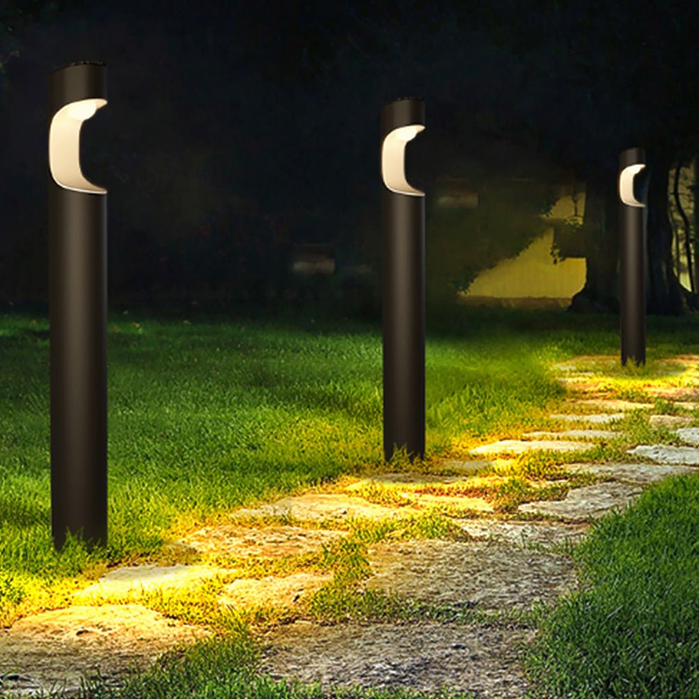 Creative Waterproof IP65 Aluminum Black Modern Outdoor Light Pathway Lights