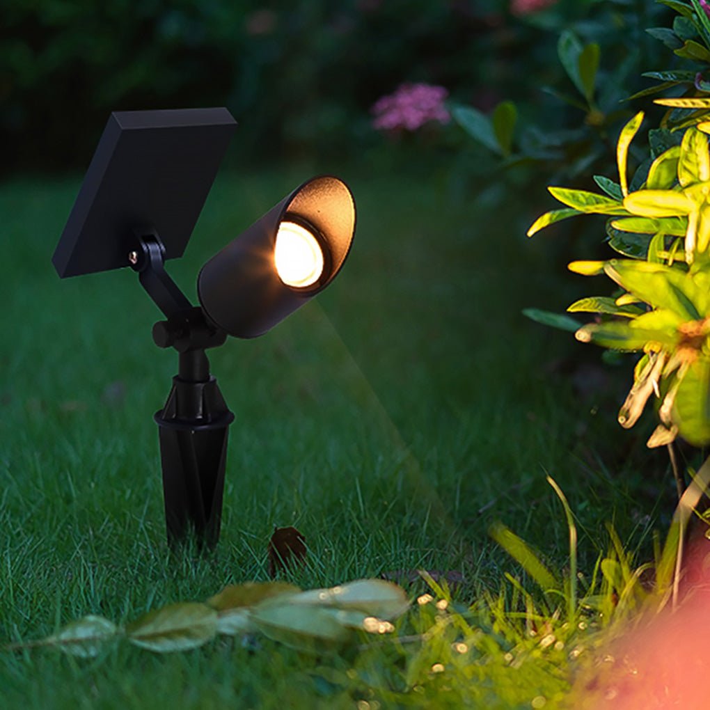 Outdoor Waterproof Solar Spot Light Landscape Lighting for Courtyard Garden Lawn