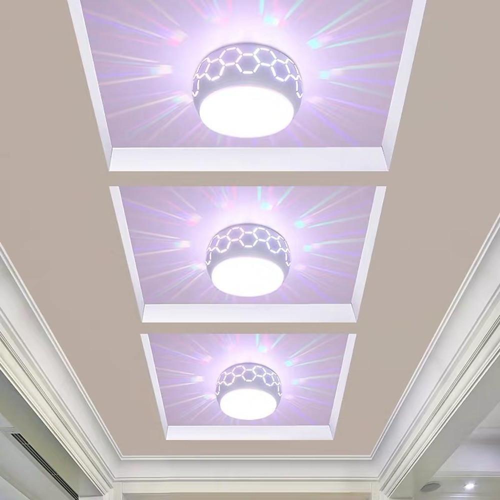 Globe Flush Mount Drum Light Hallway Entryway LED Ceiling Light