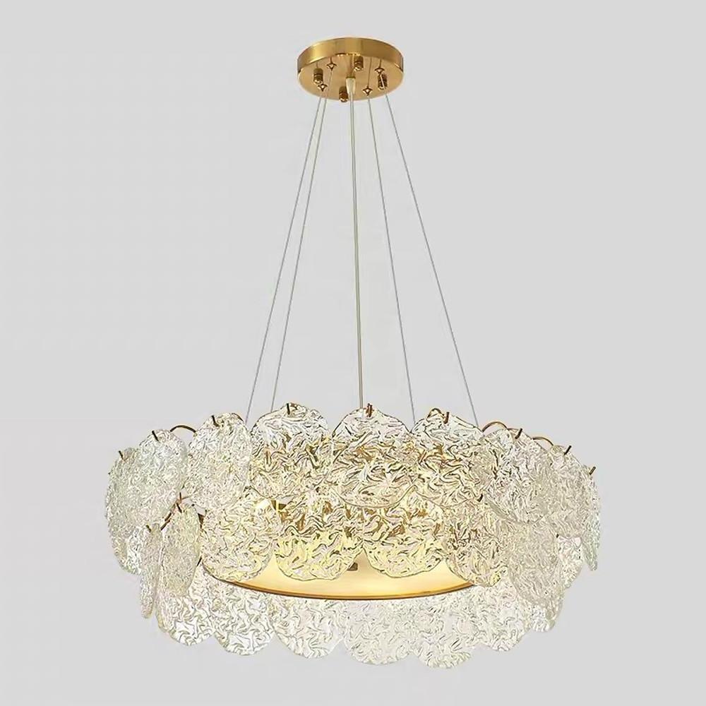 Shell Chandeliers Glass Acrylic LED Kitchen Dining Room Lighting Ceiling Light