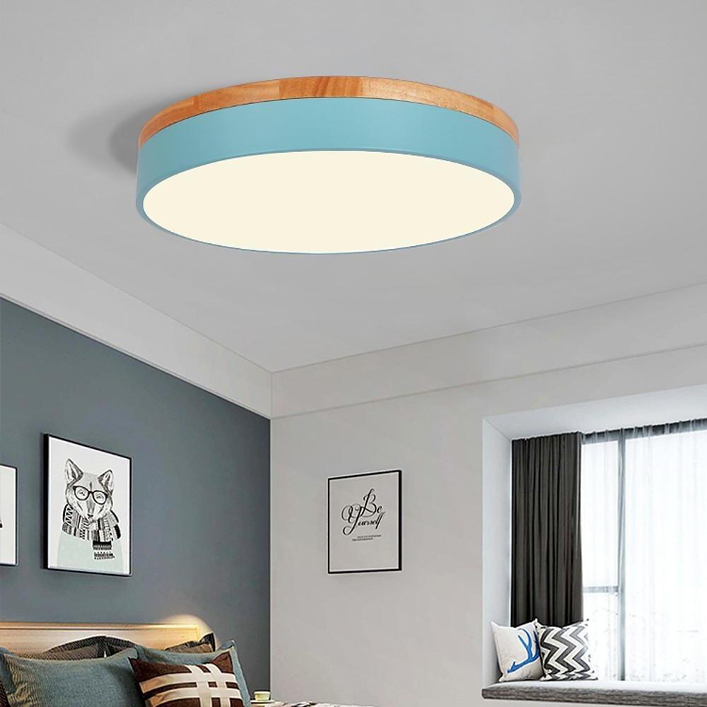 12" Circular LED Modern Ceiling Lights Flush Mount Lighting Ceiling Lamp