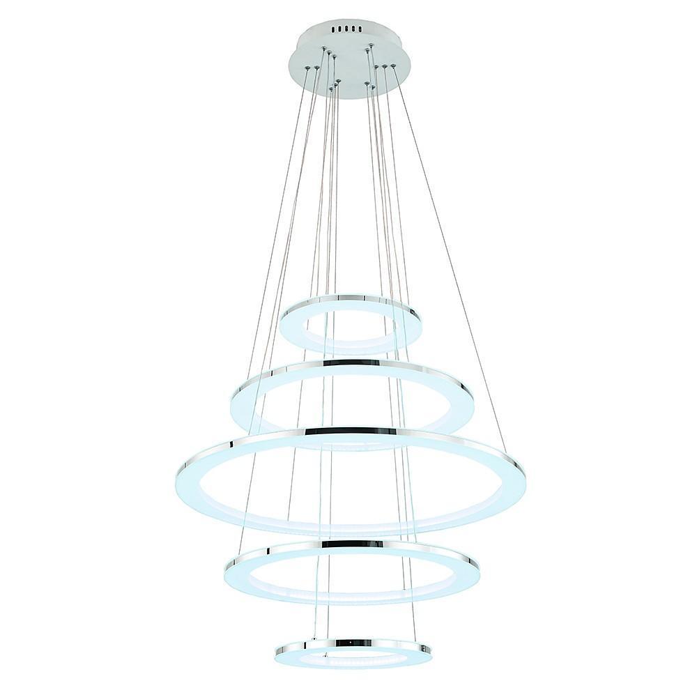 Adjustable Contemporary Chandelier Light Mid-century Chandeliers with 5 Tiered LED Lights