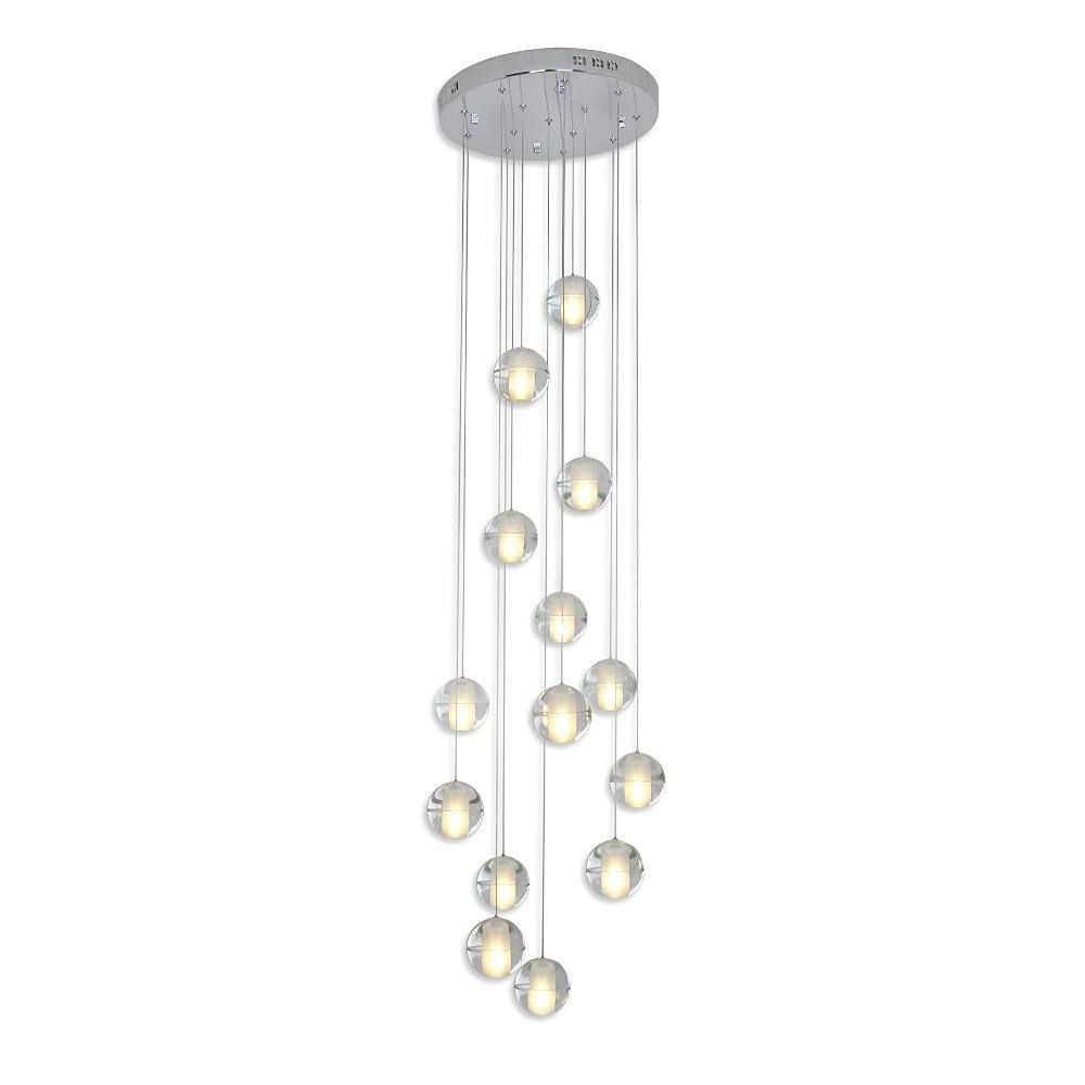 Modern Adjustable Chandelier Light Ceiling Light 14 Bulbs