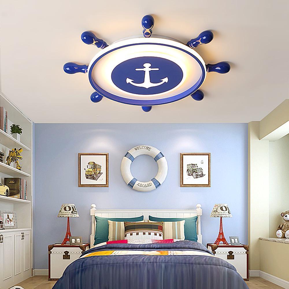 Anchor Insignia Flush Mount Ceiling Light Novelty LED Light