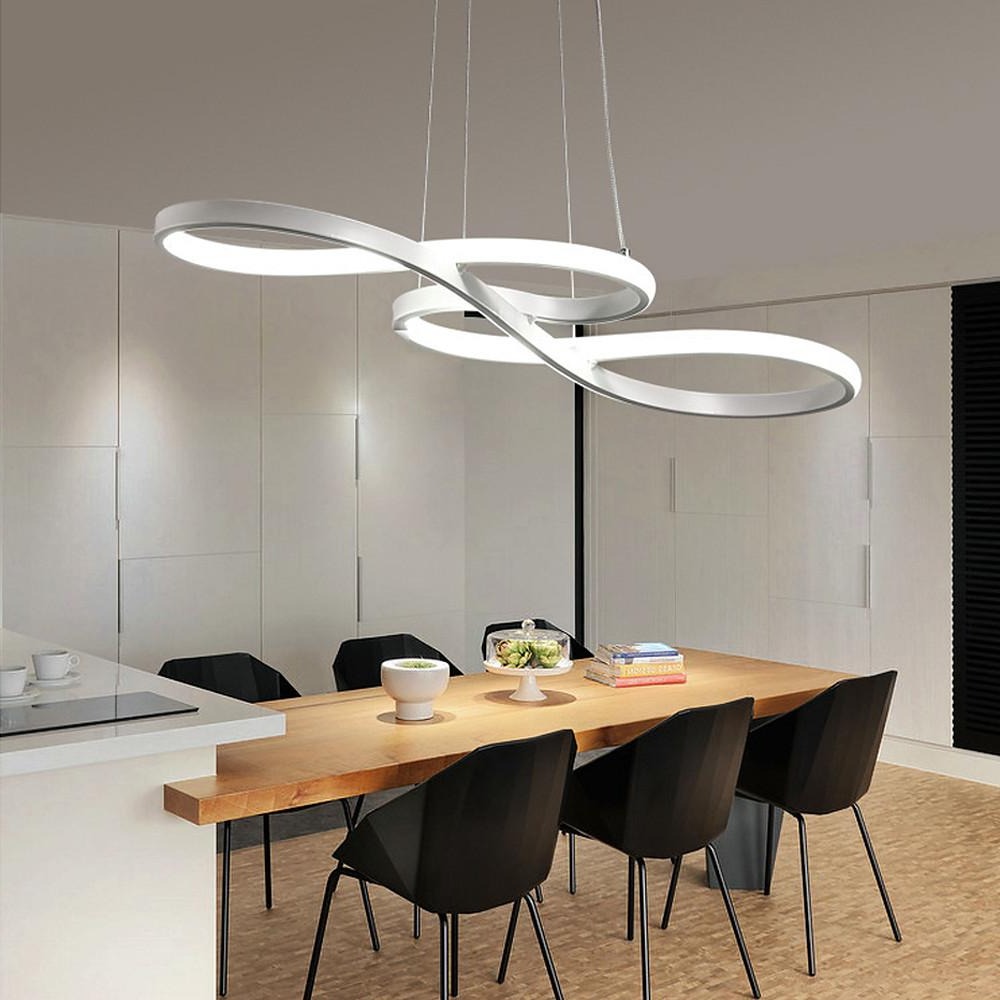 Ribbon LED Pendant Light Nordic Geometrical Linear Kitchen Lighting Dining Lighting Ceiling Lights