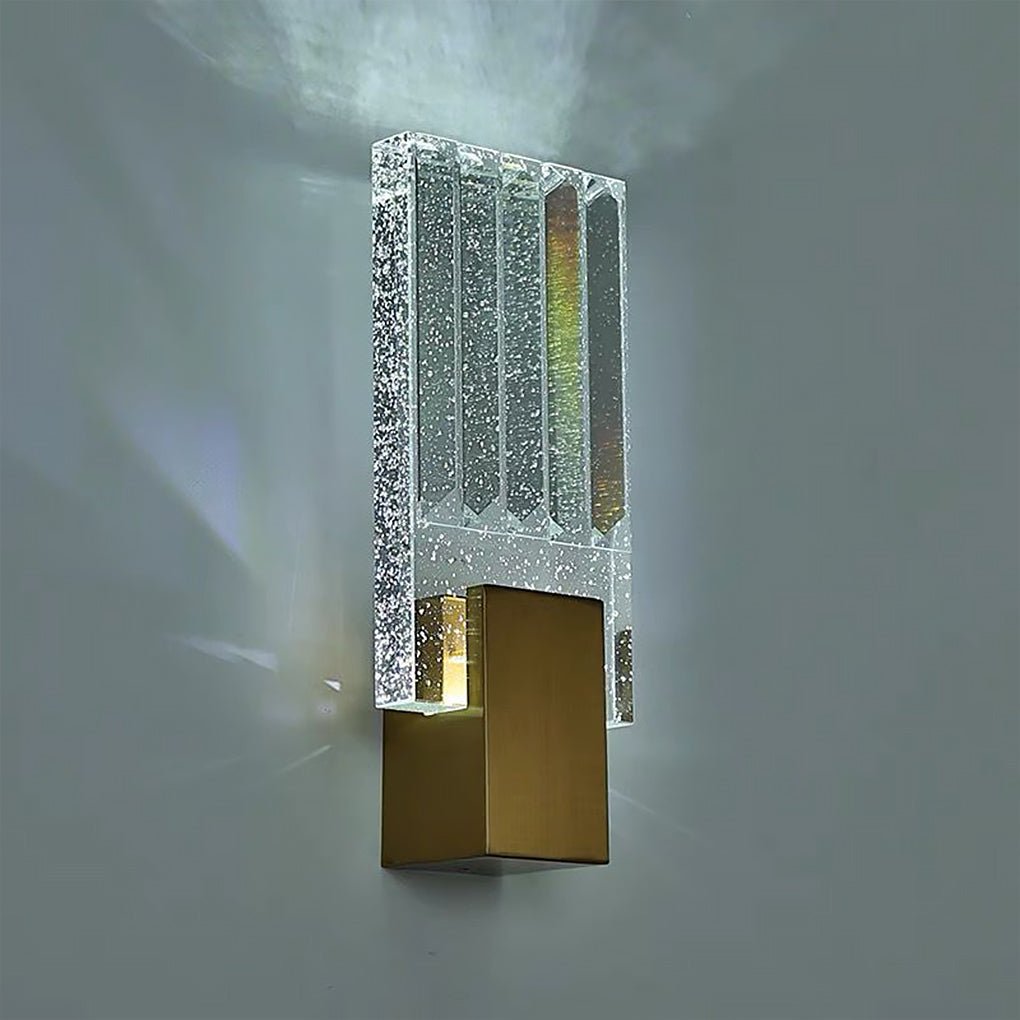 Postmodern Minimalist Aisle Staircase Bedside LED Crystal Wall Sconces