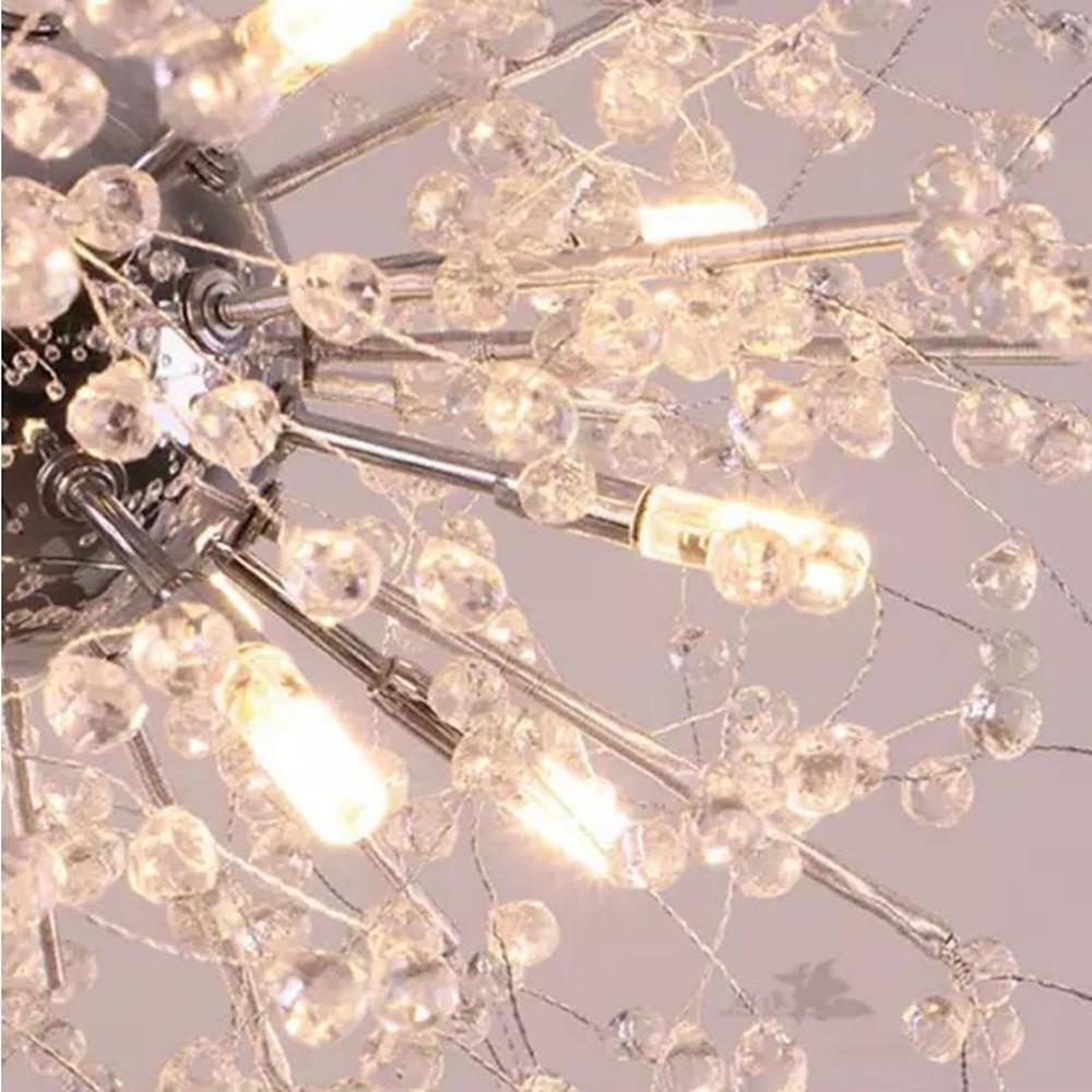 24'' Shrub Inspired LED Vintage Chandelier Pendant Light Hanging Lamp