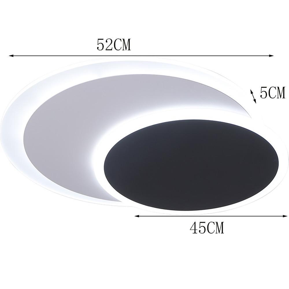 2 Circle Flush Mount Ceiling Light for Living Room LED Baby Kids Lights