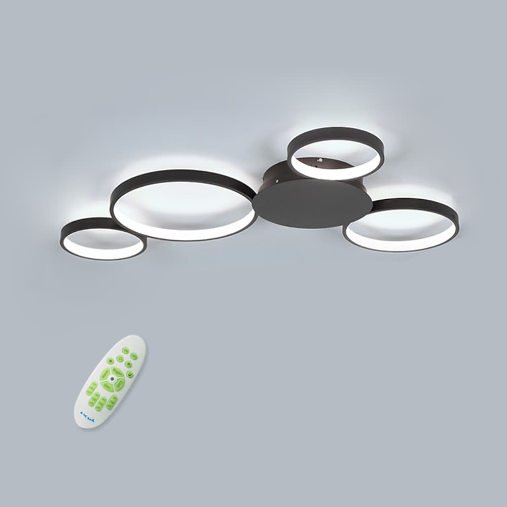 Multi Circle Flush Mount Ceiling Light Modern LED Light