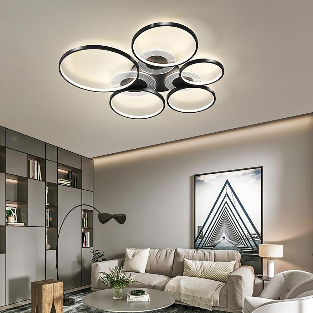 Circles LED Nordic Ceiling Lights Flush Mount Lighting Ceiling Lamp