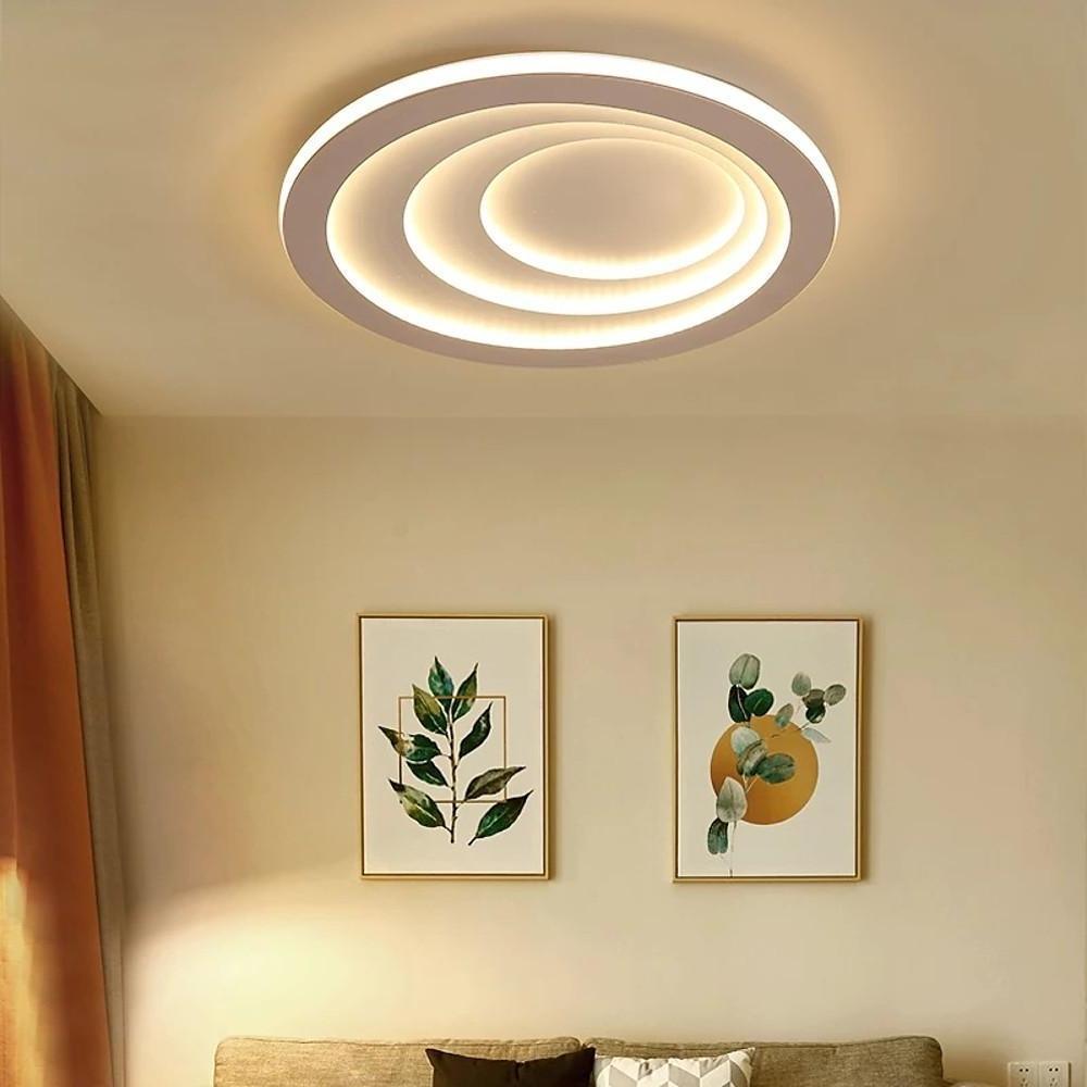 4 Graduated Circles LED Nordic Ceiling Lights Flush Mount Lighting