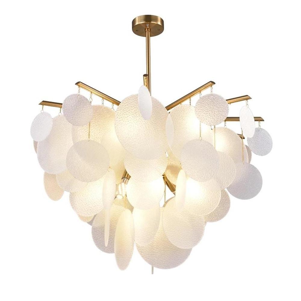 Candyfloss Modern LED Chandelier Light for Living Room with 6 Bulbs