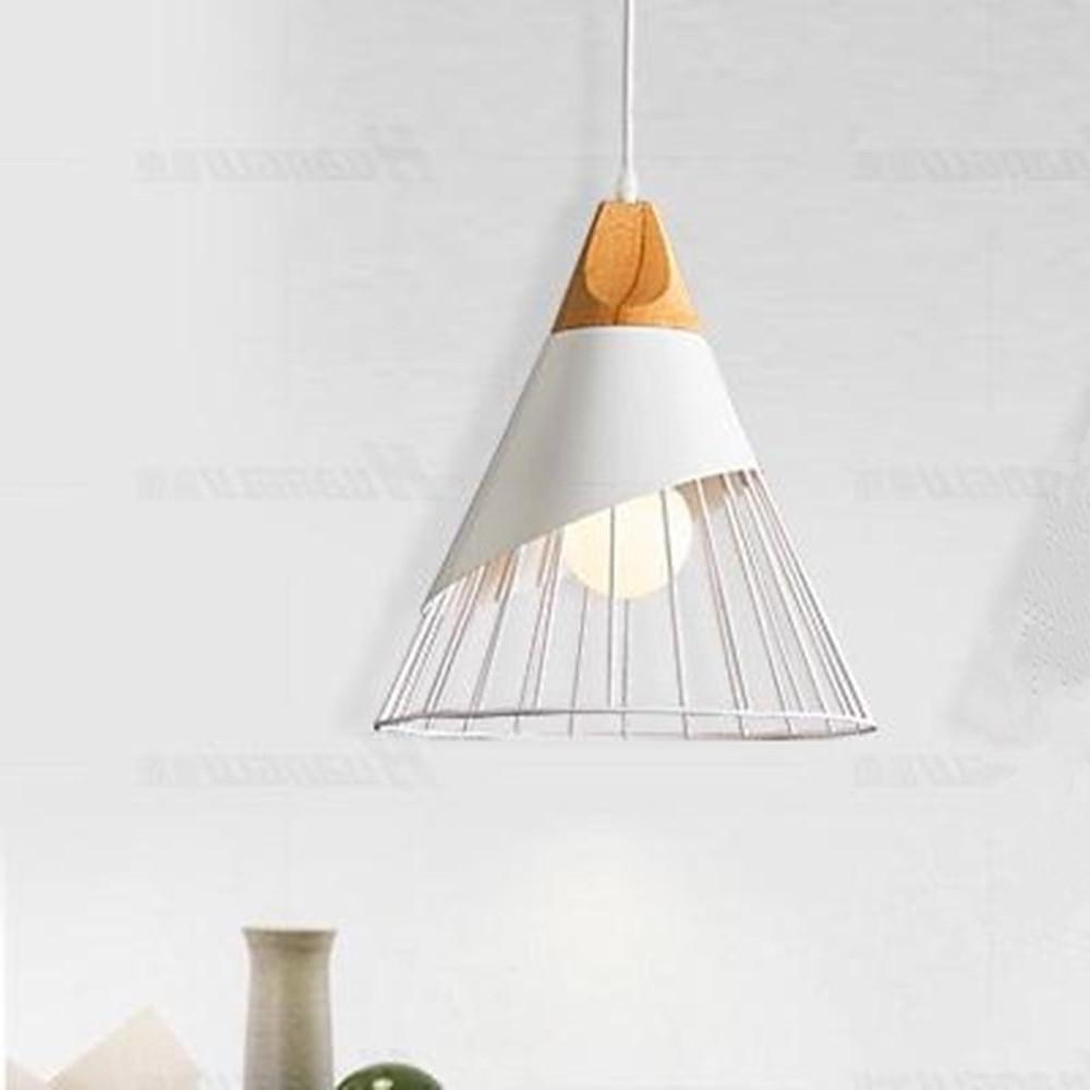 Rustic Conical Lantern LED Modern Pendant Lights Kitchen Island Lighting