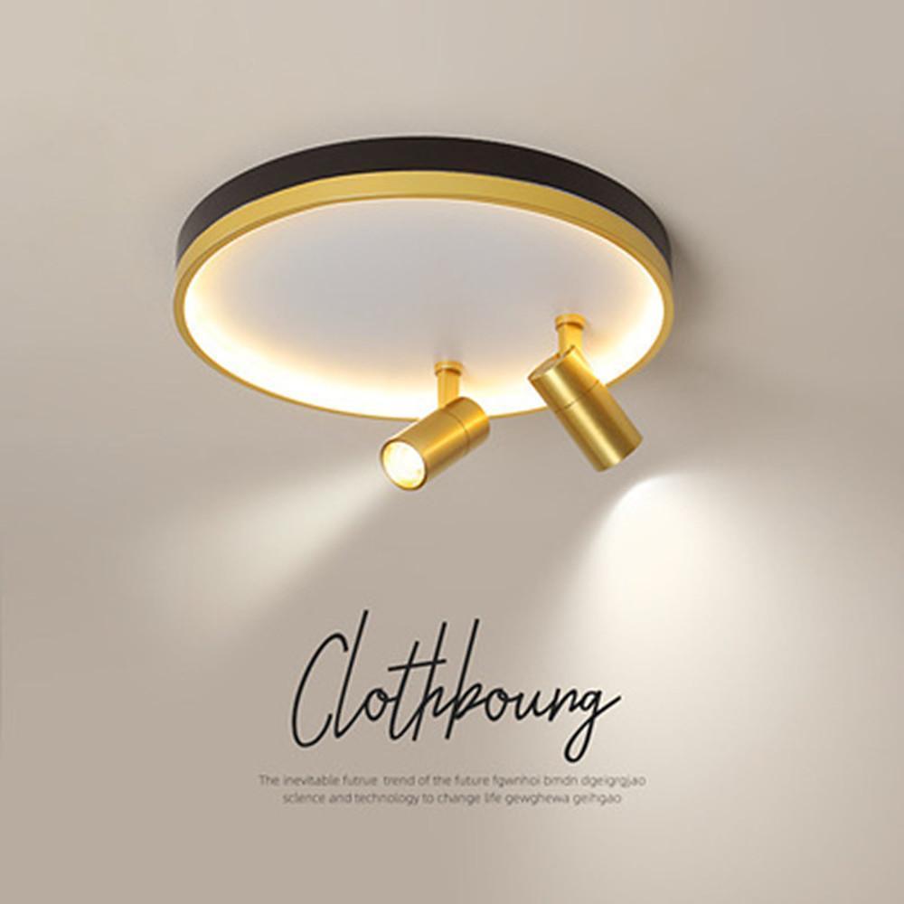 Round Dimmable LED Modern Ceiling Lights Flush Mount Lighting Ceiling Lamp