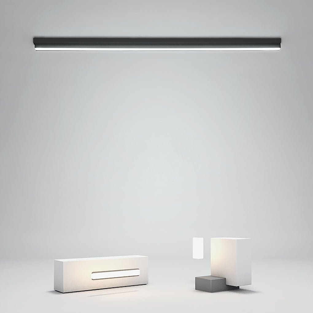 Rectangular Thin Long Strip Flush Mount LED light fixture Wall Light Fixture