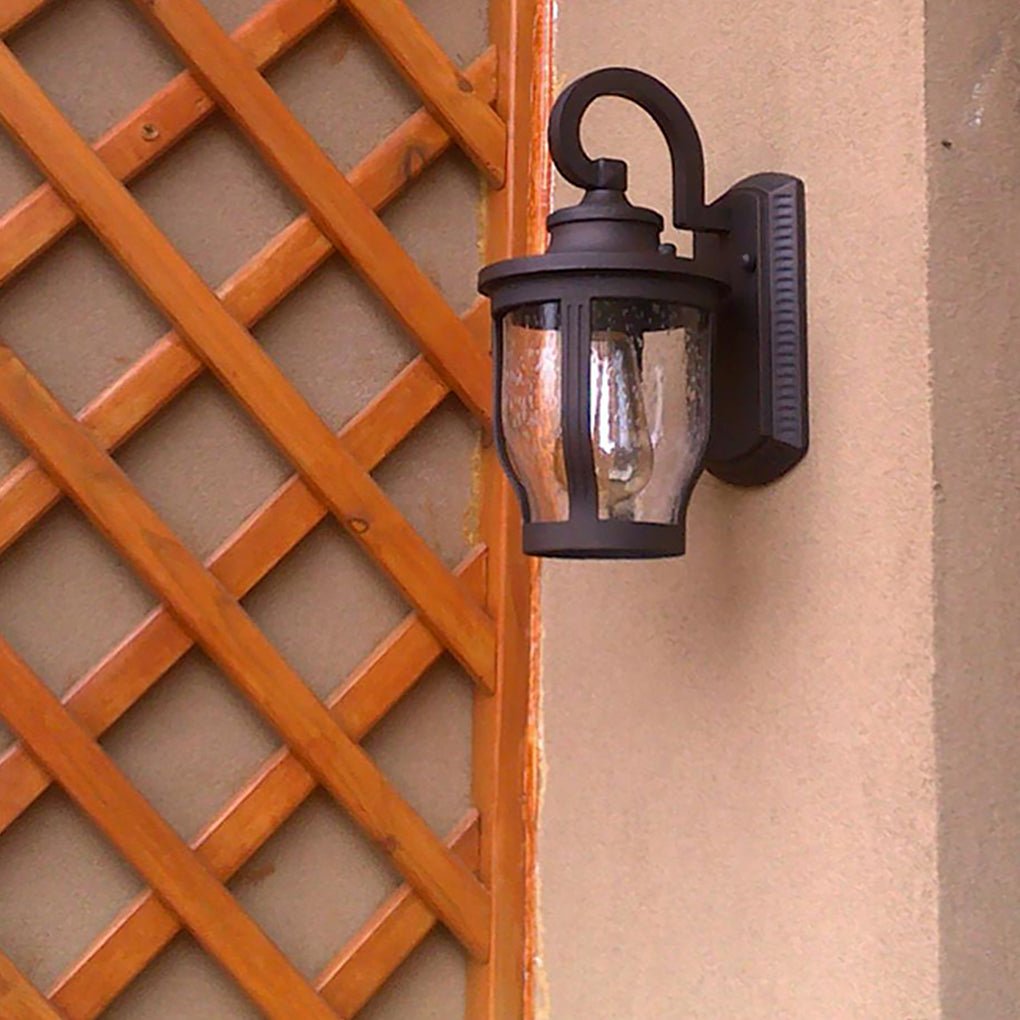 Retro Creative Waterproof Bubbles Glass Vintage Outdoor Wall Lights