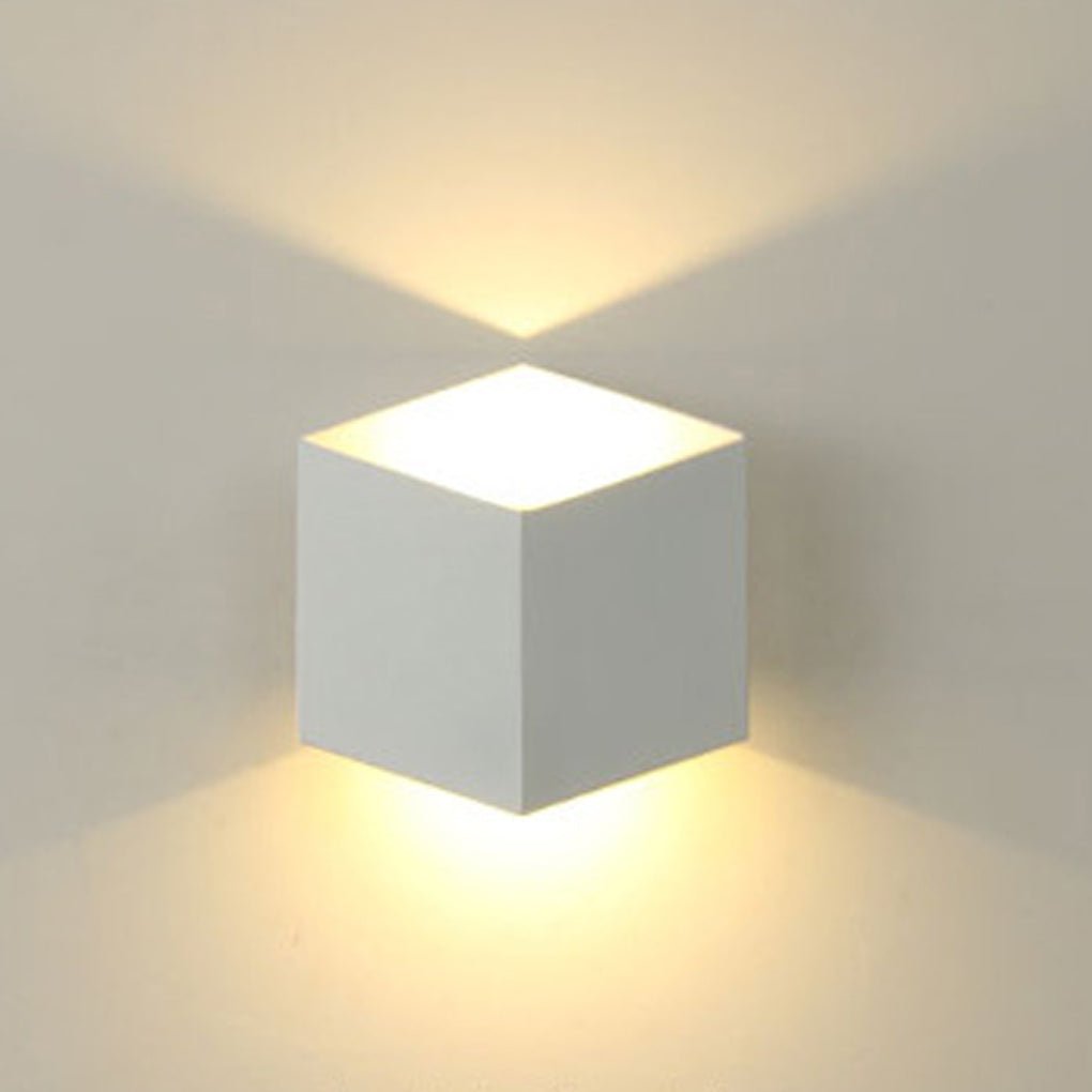 Square Waterproof up and down Lighting LED Modern Outdoor Wall Lights