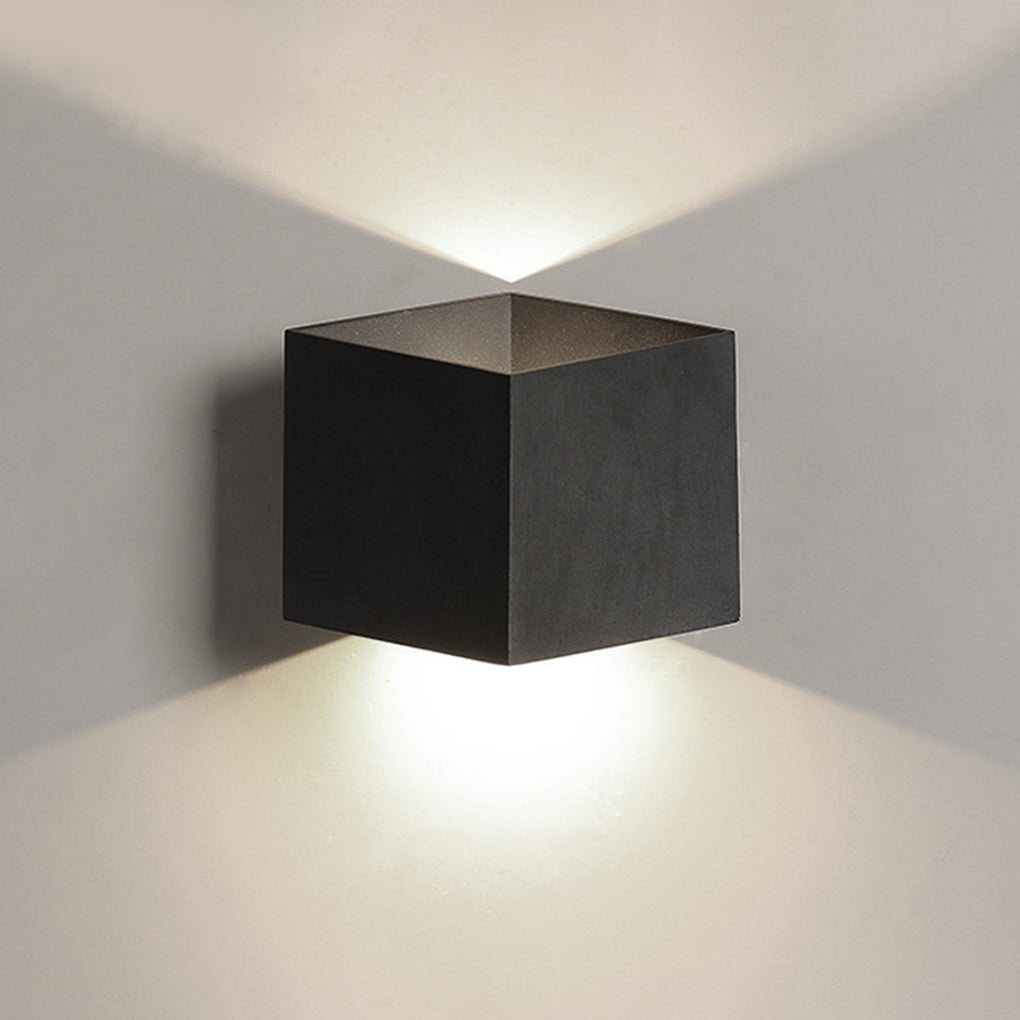 Square Waterproof up and down Lighting LED Modern Outdoor Wall Lights